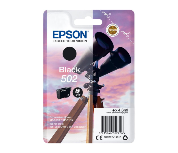 Epson 502 INK Black - 505659 - zdjęcie